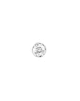 Titanium Clear CZ Threadless End (18g/16g)
