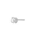 Titanium Clear CZ Threadless End (18g/16g)