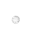 Titanium Clear CZ Threadless End (18g/16g)