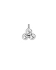 Titanium Triple Bead Threadless End (18g/16g)
