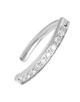 Titanium Dash Clicker - Clear CZ (16g and 14g)