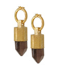 SB Smoky Quartz Crystal Clasp 3mm (8g)