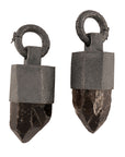 Smoky Quartz Crystal Clasp 5mm (4g)