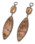 Faceted Rutilated Quartz & Phantom Quartz Jollie