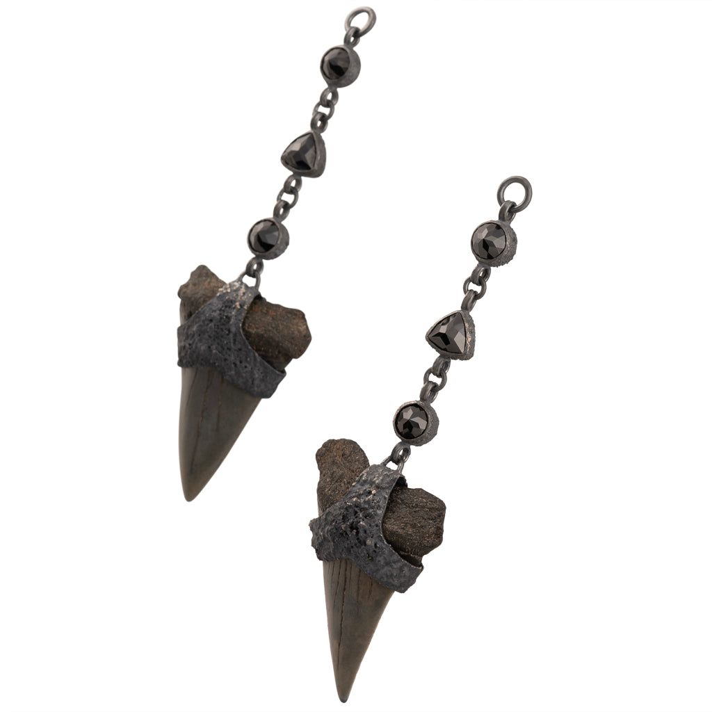 Faceted Black Obsidian Baby Megs