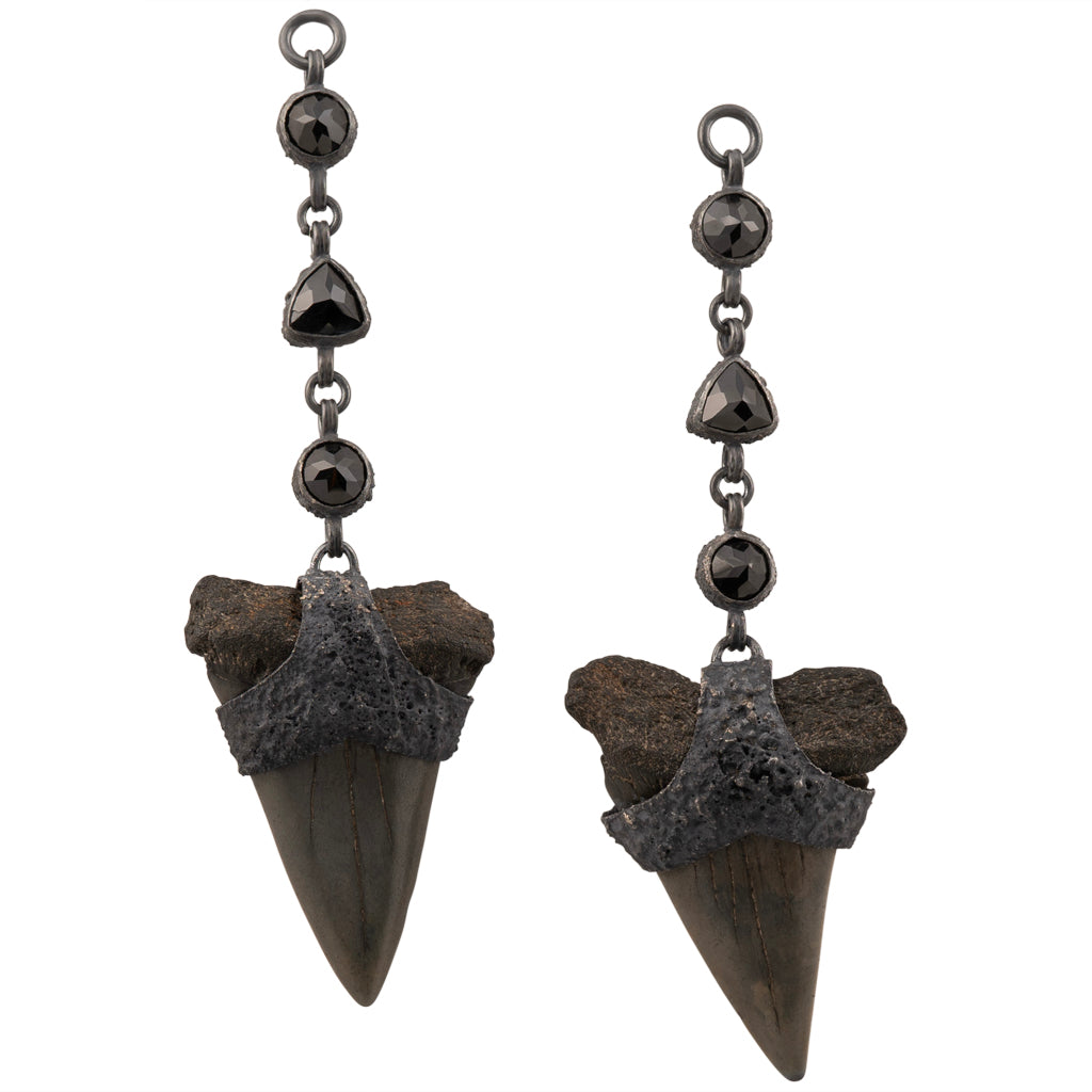Faceted Black Obsidian Baby Megs