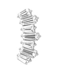 Titanium Queen Threadless End - Clear CZ (18g/16g)