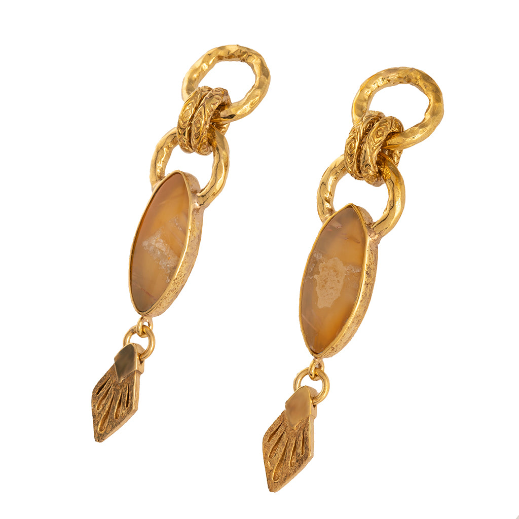 Bamboo Agate Bijou