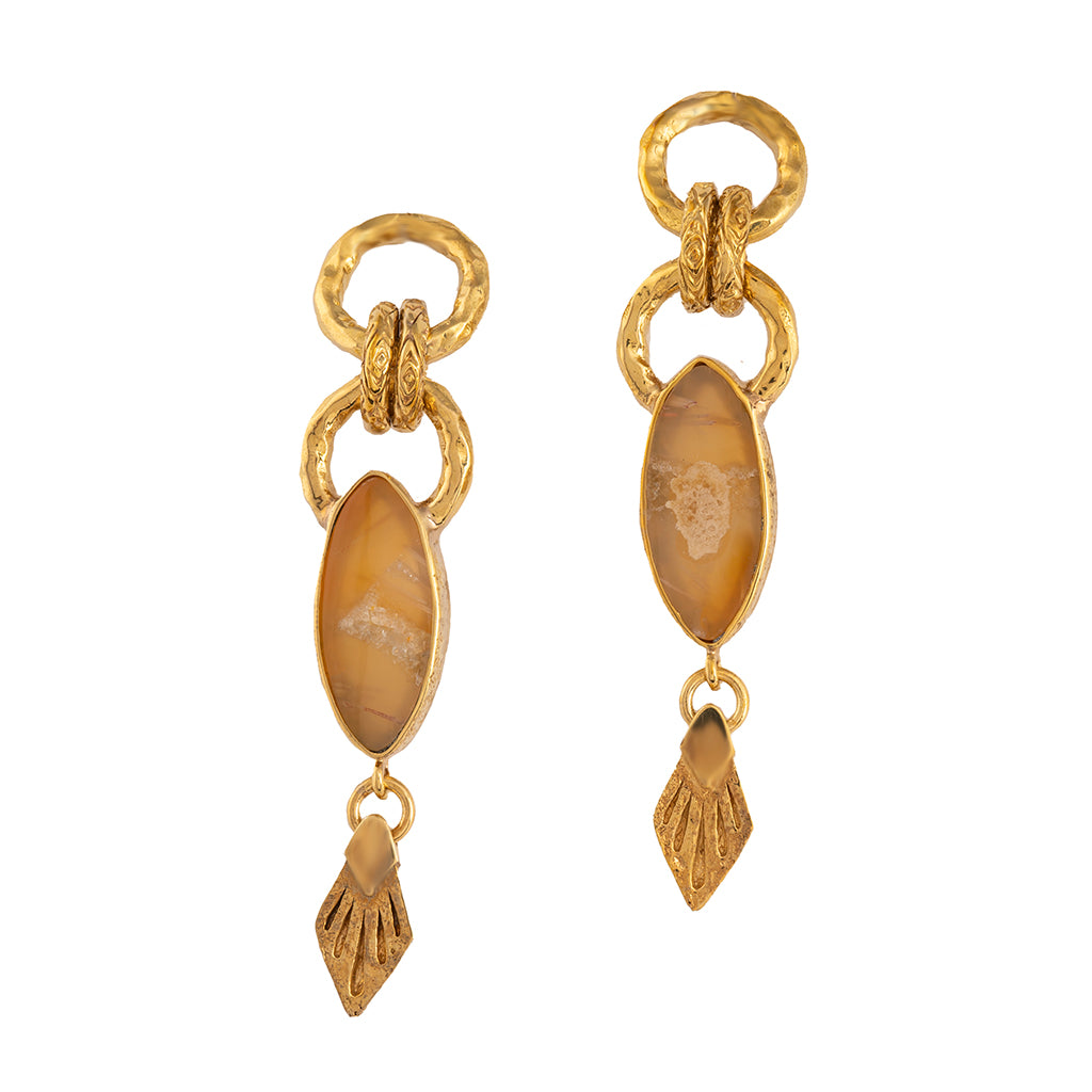 Bamboo Agate Bijou