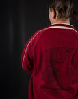 Golden Arowana Red Track Suit Top