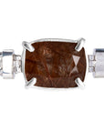 Rutilated Quartz Interlocking Bracelet