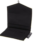 Lime & Gold Metallic Recycled Kimono Jewelry Pouch