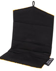 Yellow & Black Recycled Kimono Jewelry Pouch