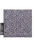 Black & White Sayagata Jewelry Pouch