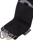 Black & White Sayagata Jewelry Pouch