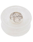 Quartz & Tourmalated Quartz Stone Inlay Plugs