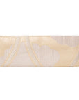 Gold Hexagon Recycled Kimono Jewelry Pouch