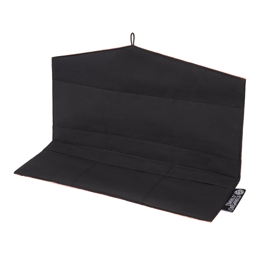 Pink Swirl Recycled Kimono Jewelry Pouch