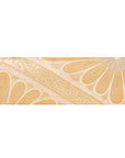 Gold & Silver Flower Recycled Kimono Jewelry Pouch
