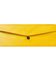 Yellow Sunshine Recycled Kimono Jewelry Pouch