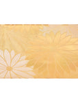 Golden Flower Recycled Kimono Jewelry Pouch