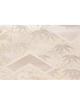 Silver Bamboo & Flower Recycled Kimono Jewelry Pouch