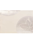 White Pinwheel Recycled Kimono Jewelry Pouch