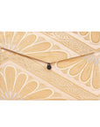 Gold & Silver Flower Recycled Kimono Jewelry Pouch