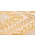 Gold & Silver Flower Recycled Kimono Jewelry Pouch