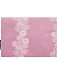 Lavender Flower Recycled Kimono Jewelry Pouch