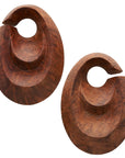 Amboyna Burl Droplet Weights