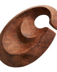 Amboyna Burl Droplet Weights