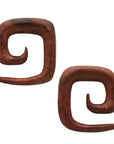 Amboyna Burl Square Spirals