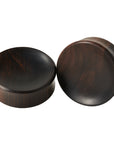 Black Ebony Concave Plugs