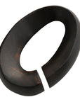 Black Ebony Oval Weights