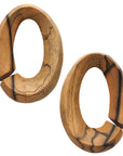 Tiger Ebony Oval Weights
