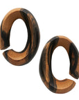 Tiger Ebony Oval Weights