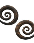 Tiger Ebony Spirals