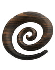 Tiger Ebony Spirals