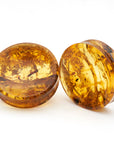 Chiapas Amber Concave Plugs