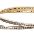Smoky Topaz Pave Hoops
