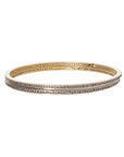 Smoky Topaz Pave Hoops