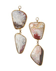 Crazy Lace Agate Dangles