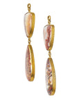 Laguna Agate Shield Dangles