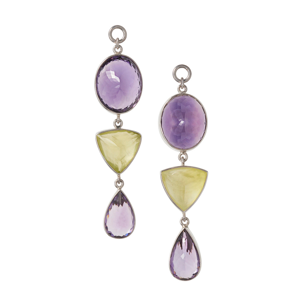 Amethyst & Prehnite Jewels