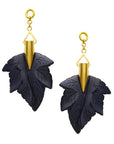 Blue Goldstone Maple Leaves