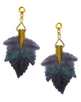 Fluorite Maple Leaves