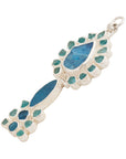 Rough Face Apatite & Aqua Ear Weights