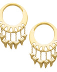 Lotus Shark Teeth Ear Weights