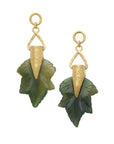 Moss Agate Maple Leaves